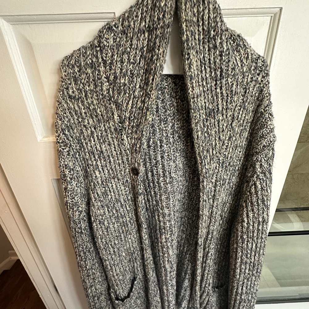 Goodfellow Men's Gray Shawl Collar Cardigan